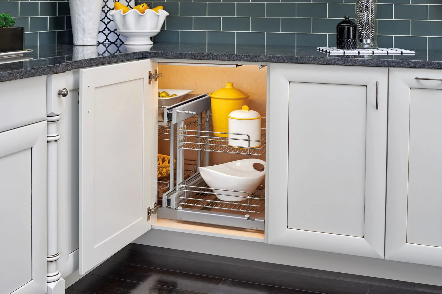 Two Tier Blind Corner System