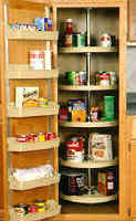 pantry cabinet lazy susan for easy access to your kitchen cabinets