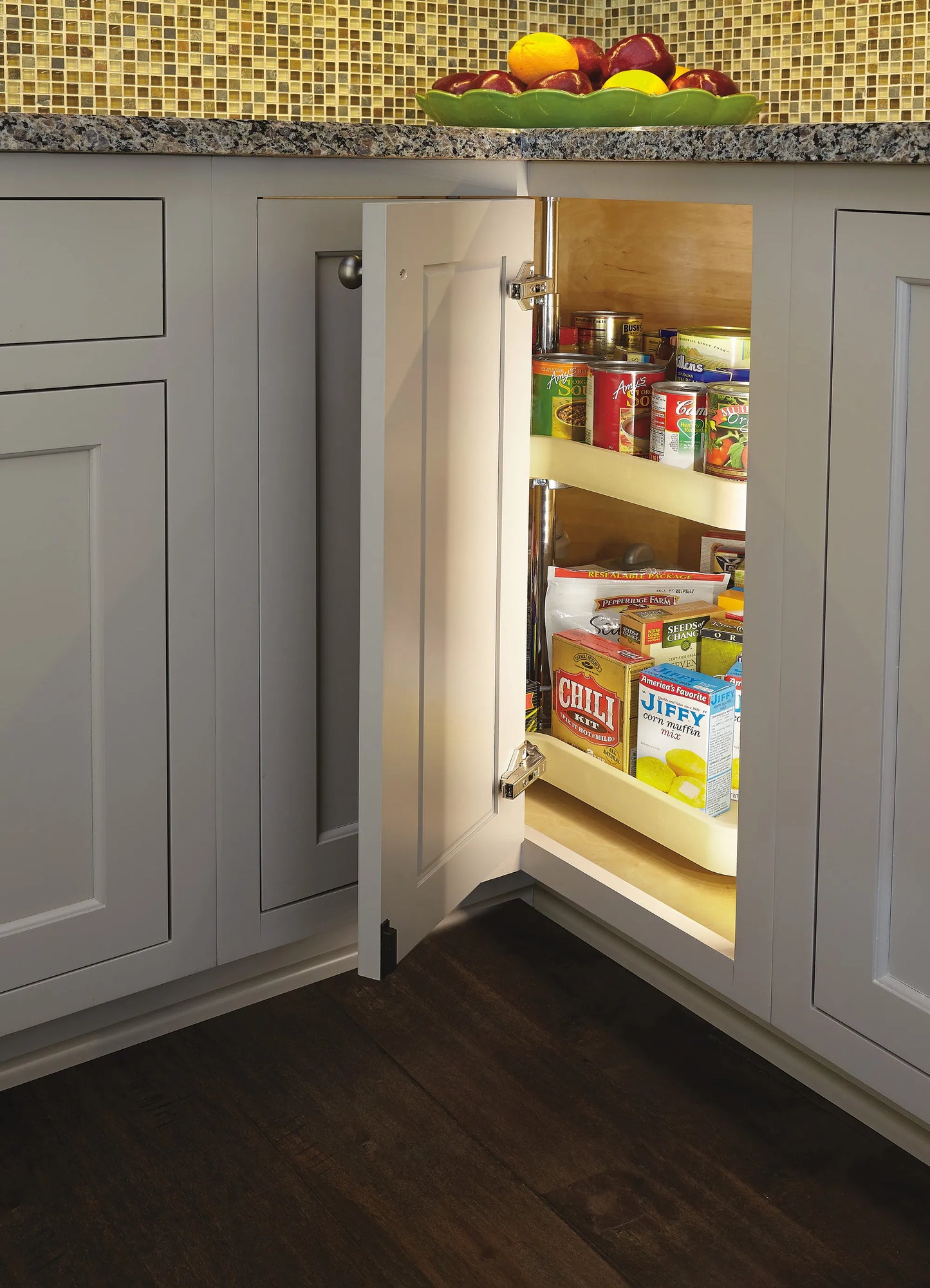 Kidney Shaped Lazy Susan