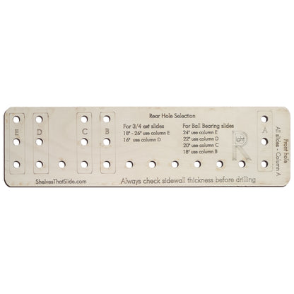 Side Mount Hole Jig and Drill Bit Kit