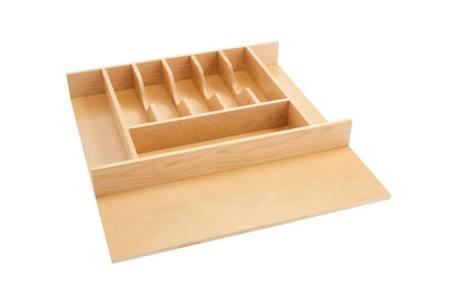 Wood Cutlery Tray Drawer Insert