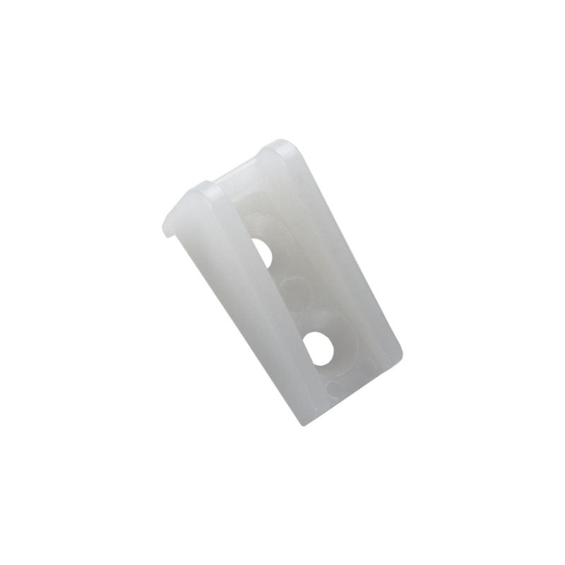 Plastic door protector for cabinet pull-out shelves and sliding drawers