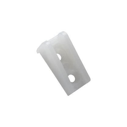 Plastic door protector for cabinet pull-out shelves and sliding drawers