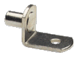 adjustable shelf clips supports 5mm 1/4" metal shelves brackets